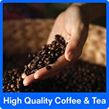 high quality coffee and tea