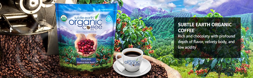 subtle earth organic coffee beans