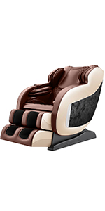 Real Relax Sl track massage chair, ss03 brown