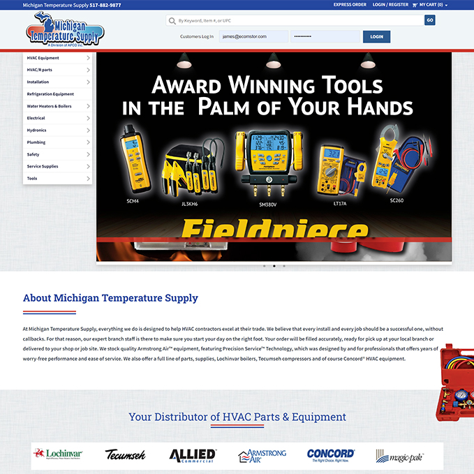 Michigan Temperature Supply Michigan Temperature Supply