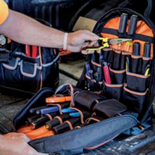 klein tools, tool bag