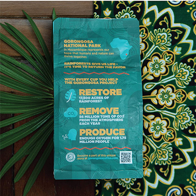 Gorongosa National Park - Premier Ground Coffee - Speak for the Trees, 12oz