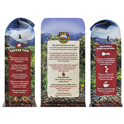 Java Planet, Organic Coffee Beans, Costa Rica Single Origin, Gourmet Dark Roast of Arabica Whole Bean Coffee, Certified Organic, Grown at High Altitudes 1 14 oz bag