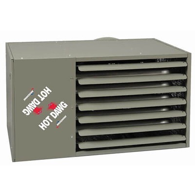 HD75 Hot Dawg Natural Gas Power Vented Heater w/ Alumnized Steel Heat Exchanger (75,000 BTU) Modine HD75NATGAS