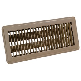 Grills & Registers - Grille Toe Kick 10X2 Brown